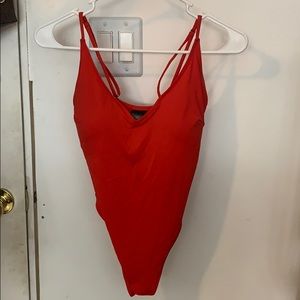 BAYWATCH Red one piece